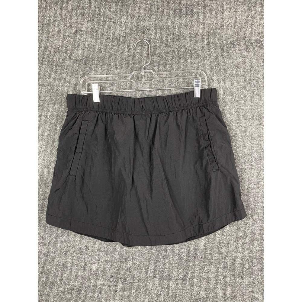 Spyder Skort Women Large Black Excellent Activewear Golf Tennis Hiking Pockets